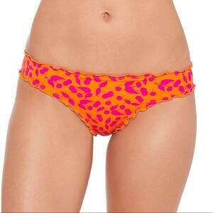 Salt+Cove TANGERINE Ruffled Bikini Swim Bottom